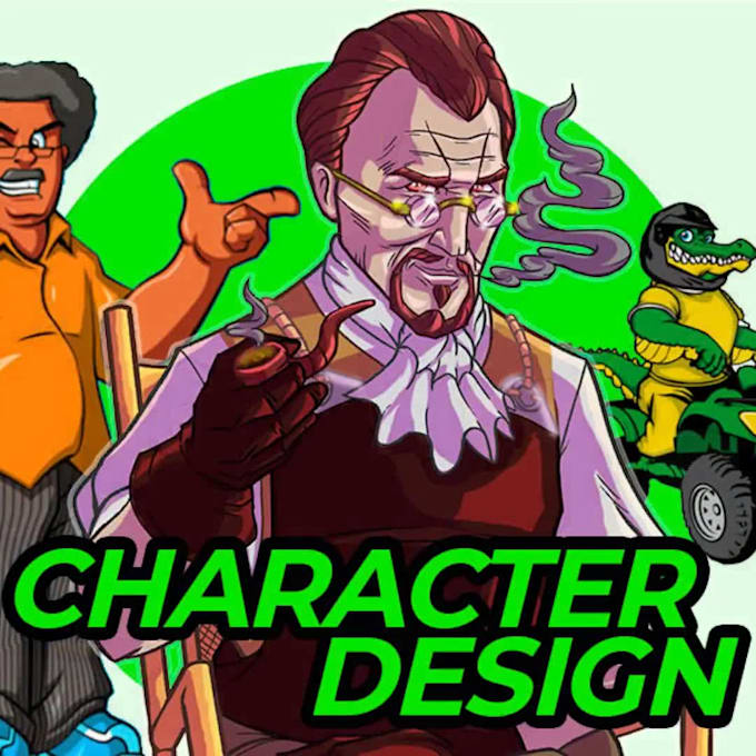 design and draw any  character