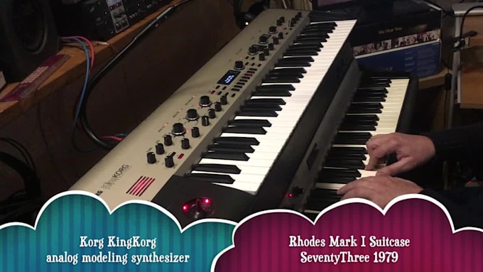 work on a live recording session with you
