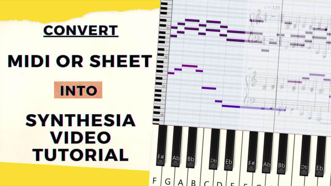 make synthesia songs