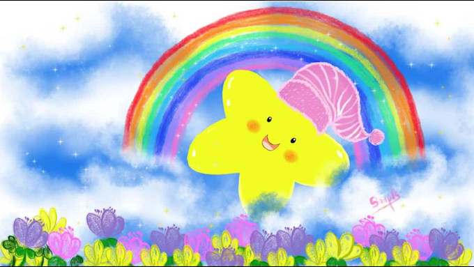 draw children story book illustrations