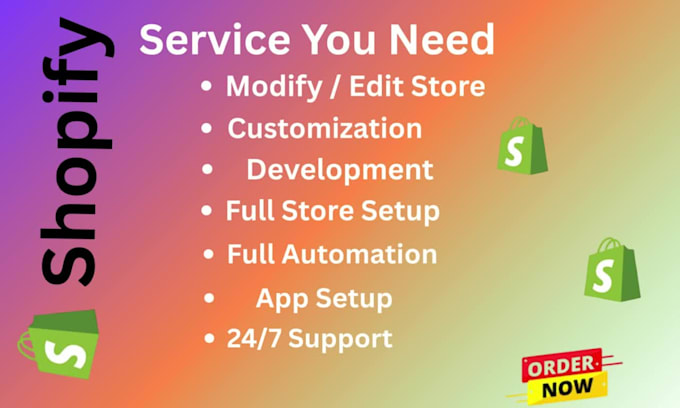 design shopify store shopify website dropshipping website