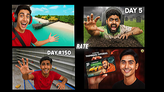 be your youtube thumbnail designer