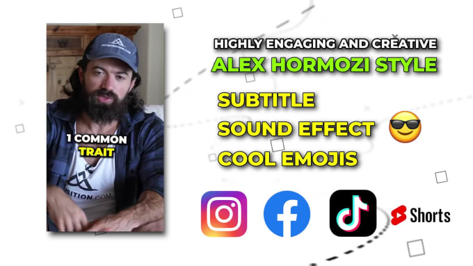 Edit Shorts Ig Reels And Tiktok With Captions Alex Hormozi Style By