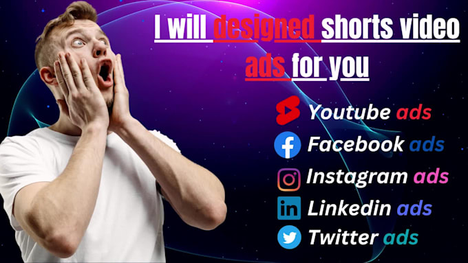 designed short videos ads for you