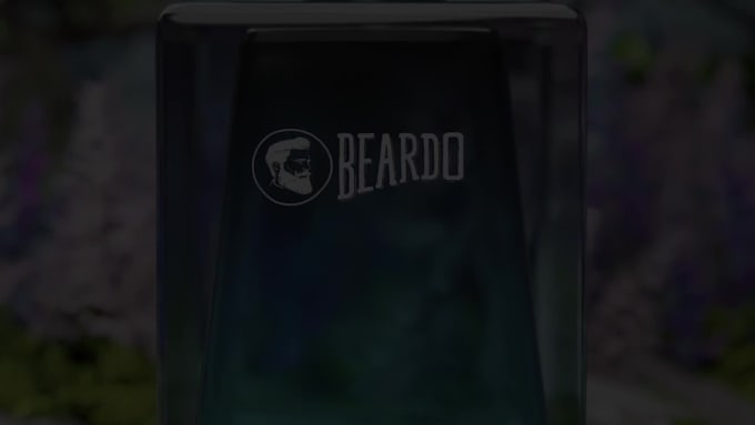 create a stunning 3d perfume and bottle animation