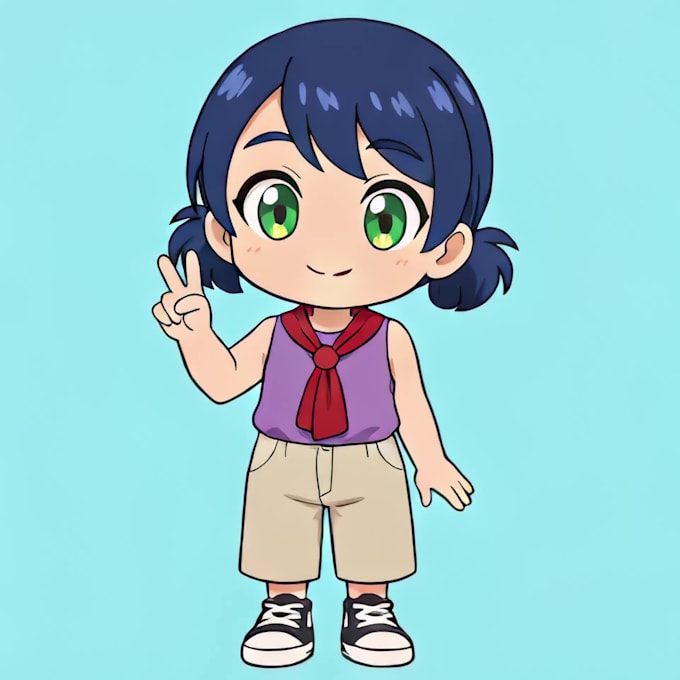 animate your character into a chibi sticker you can use anywhere
