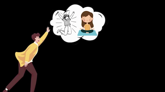 animate a stickfigure stickman animation, flat, vector animaiton