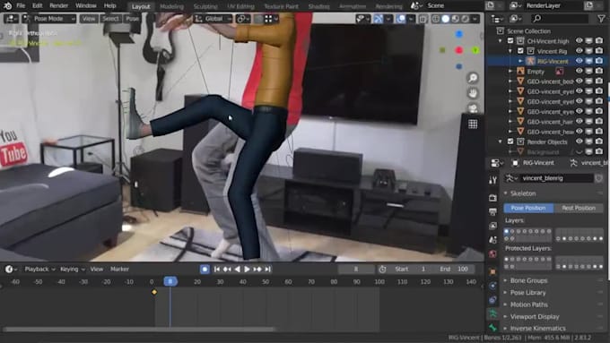 create HD 3d animation video 3d cartoon movie animation