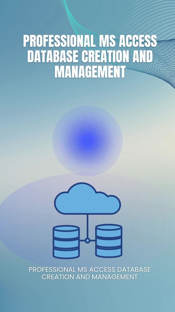 create and manage professional ms access database for your business