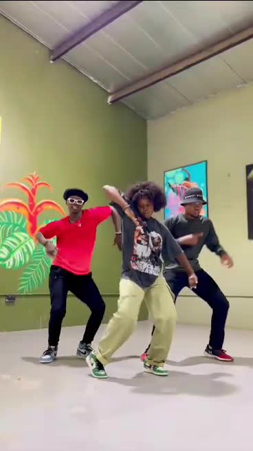create a viral tik tok dance, afrobeat dance, group choreography dance video