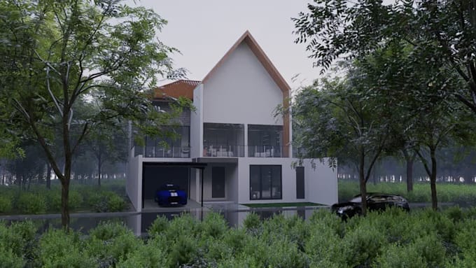 professional bim models in revit with architectural, structural and mep details