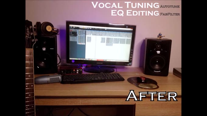 get your vocal tuned using autotune and eq