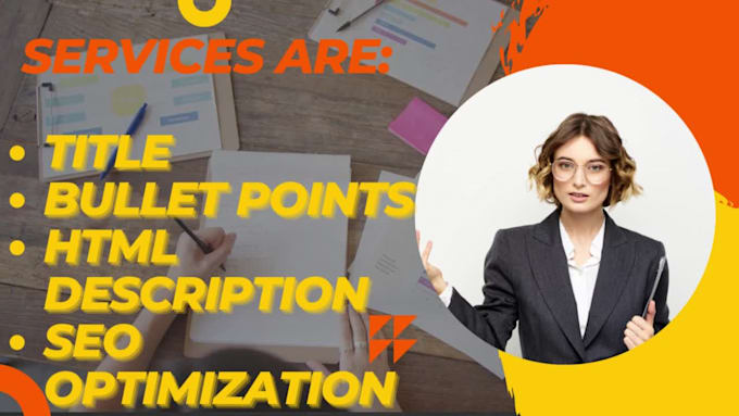 be write your professional amazon product listing content