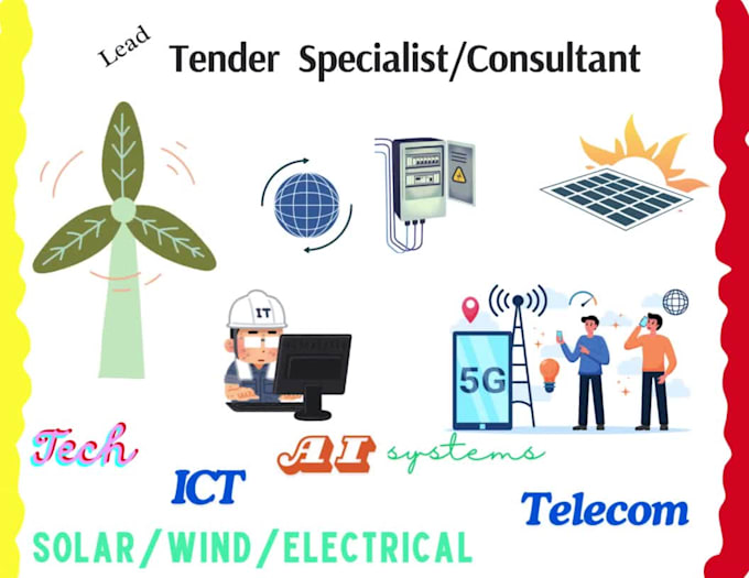 be your tender specialist cum consultant