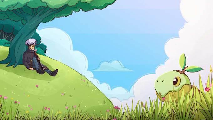 create animated illustrations for your streamer and music