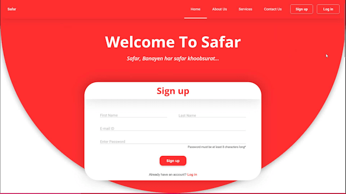 design and build responsive frontend website UI