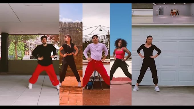 edit your group dance videos and make a dynamic one