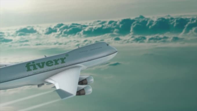 do airplane logo intro for your buisness