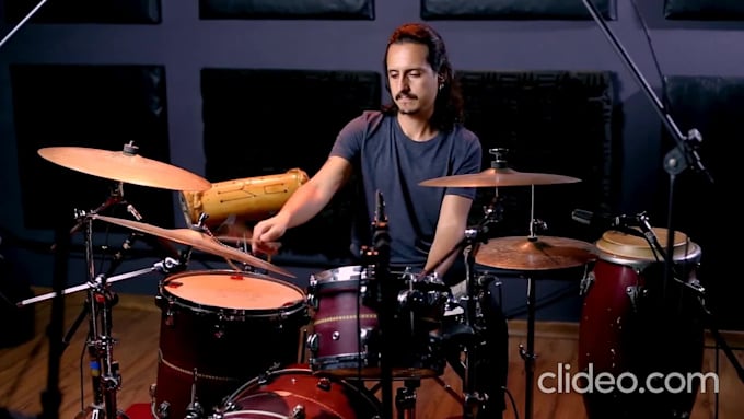 record drums in any genre with professional approach