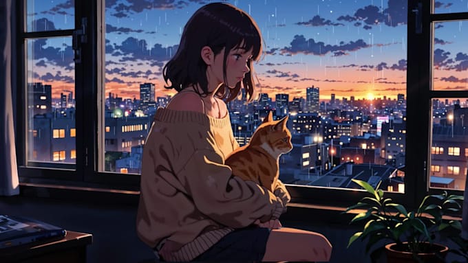 create lofi loop video for your youtube
