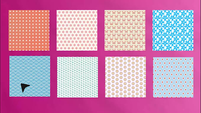 make seamless pattern or textile fabric design