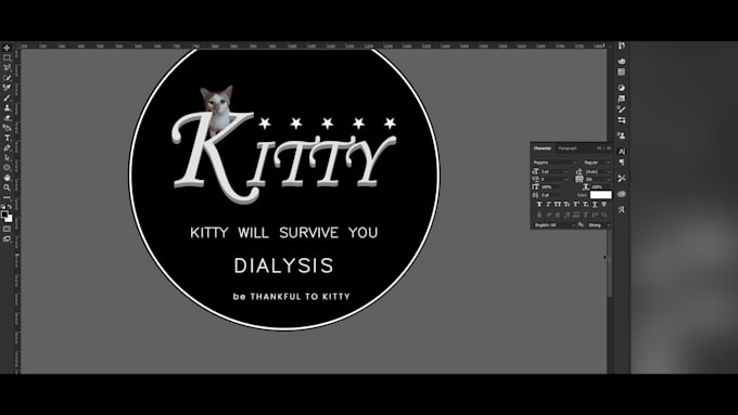 create a holographic design for you to print on stickers