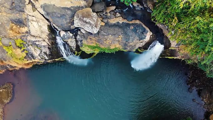 create restful relaxing rain video