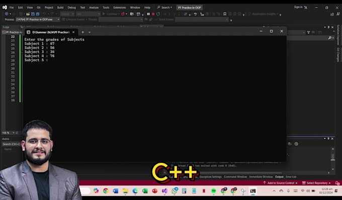 teach you a programming language  cpp in easy way