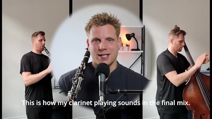 record classical and orchestral clarinet for you