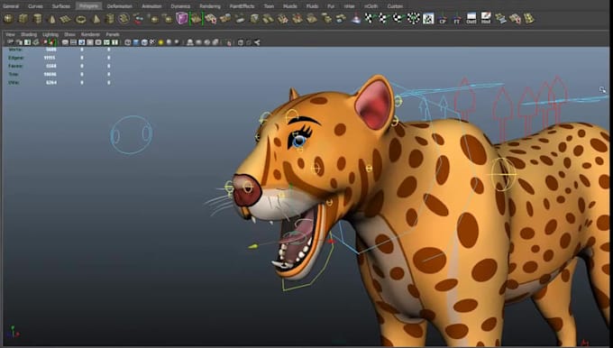 Rig any 3d animal character, human character, 3d character rigging ...