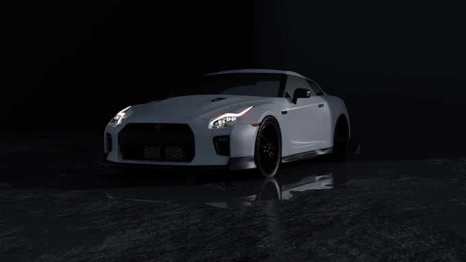 create 3d car model
