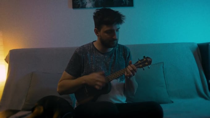 record ukulele for your song