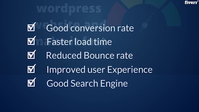 Increase wordpress website speed optimization by Rahul_rohewal | Fiverr