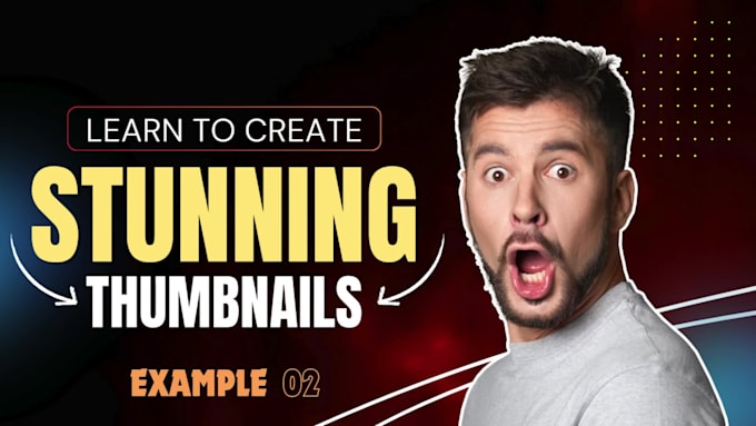 create youtube thumbnail with amazing quality