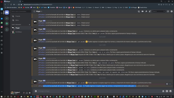 Create your dream discord server and or bot by Mrochoa