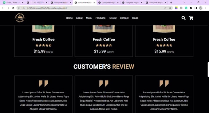 Edit html and css on your webpage by Anees159 | Fiverr