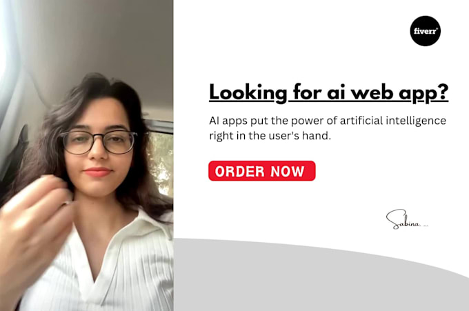 do ai web app for you