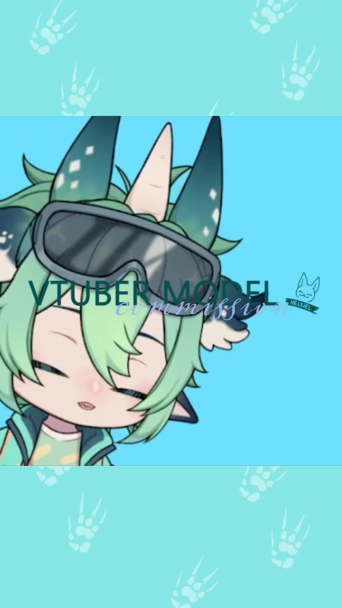 design and rig chibi vtuber model