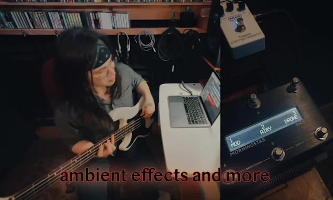 record experimental bass tracks for your song