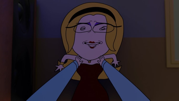 create a cartoon animation