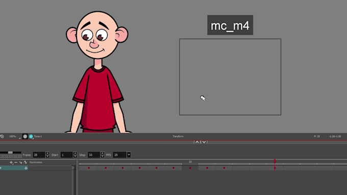 make high quality character rig with master controller