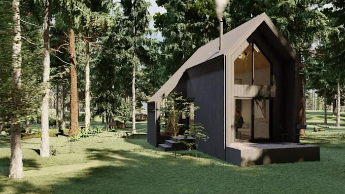 architectural project 3d renderings and modeling and 2d rendering 2d drawing