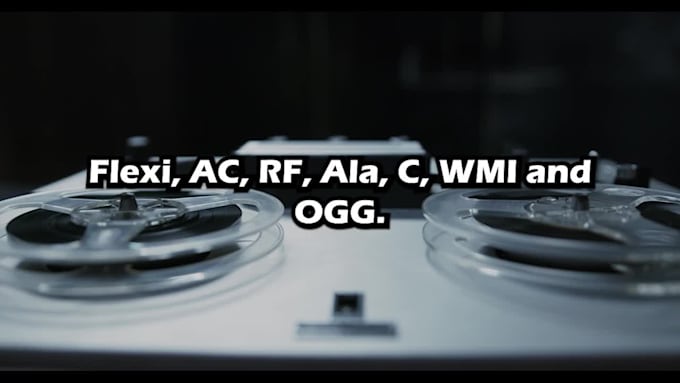 convert any audio files to any formats