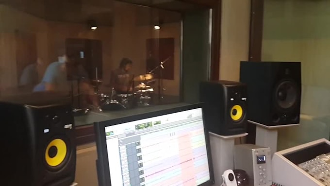 record professional and cool drums for your music