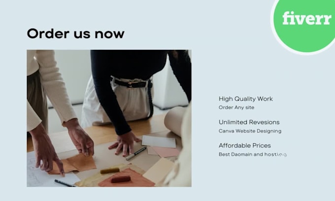 design a stunning canva website