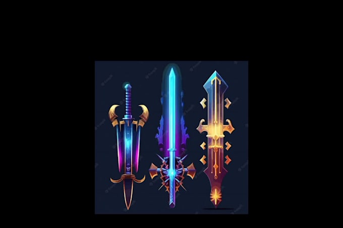 Create fantasy weapon,armour,crystals,landscape with your idea by Vijay ...