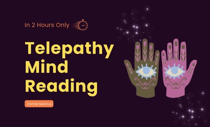 do telepathy mind reading for you in 2 hours
