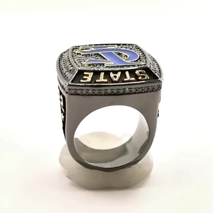 Create custom championship ring by Chamsfactory Fiverr