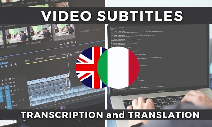 transcript and subtitles your video ita eng