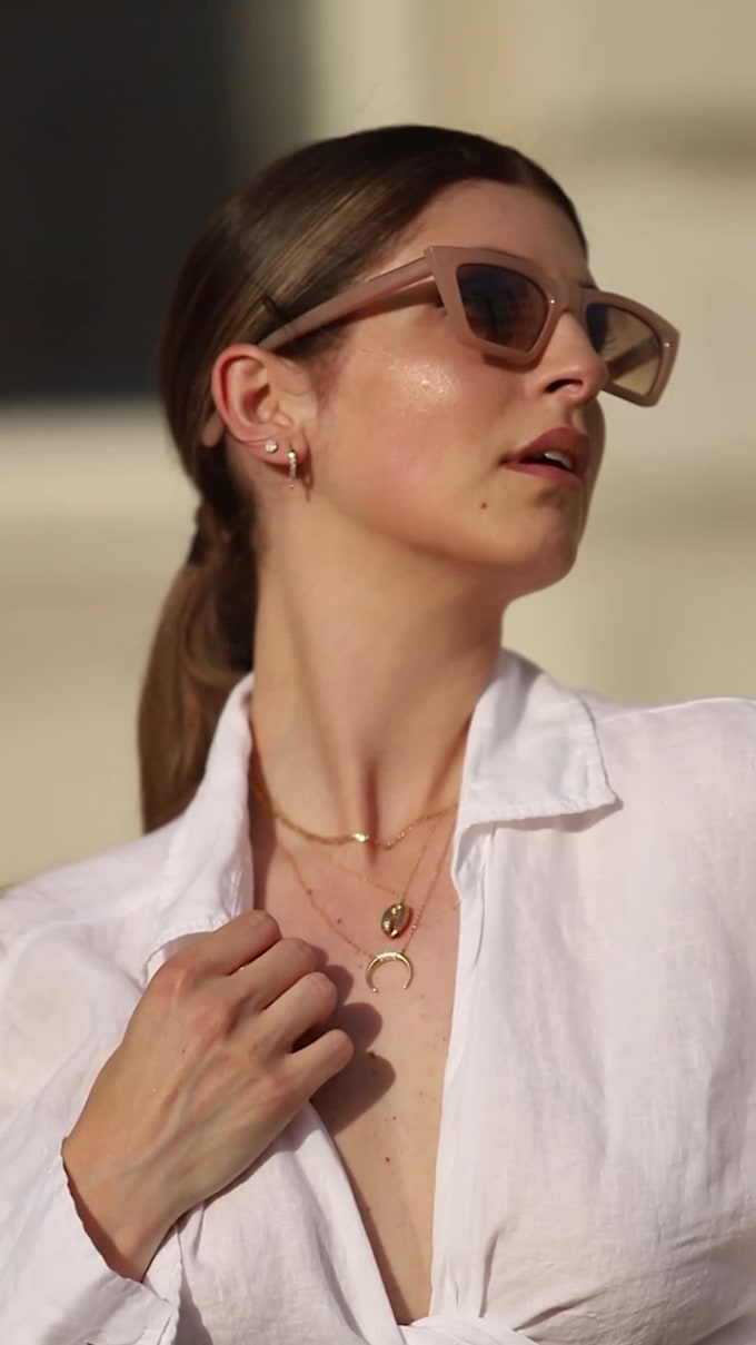 do a photoshoot of your product on a model in london